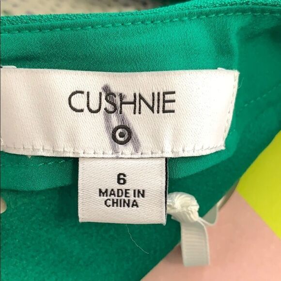 NWT Cushnie for Target green asymmetrical … - Picture 9 of 13